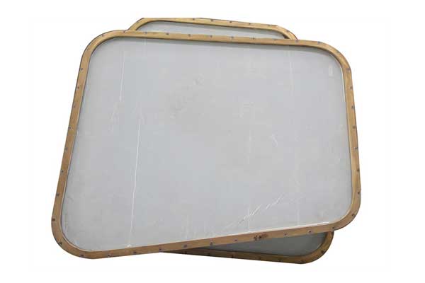 銅質(zhì)固定矩形窗